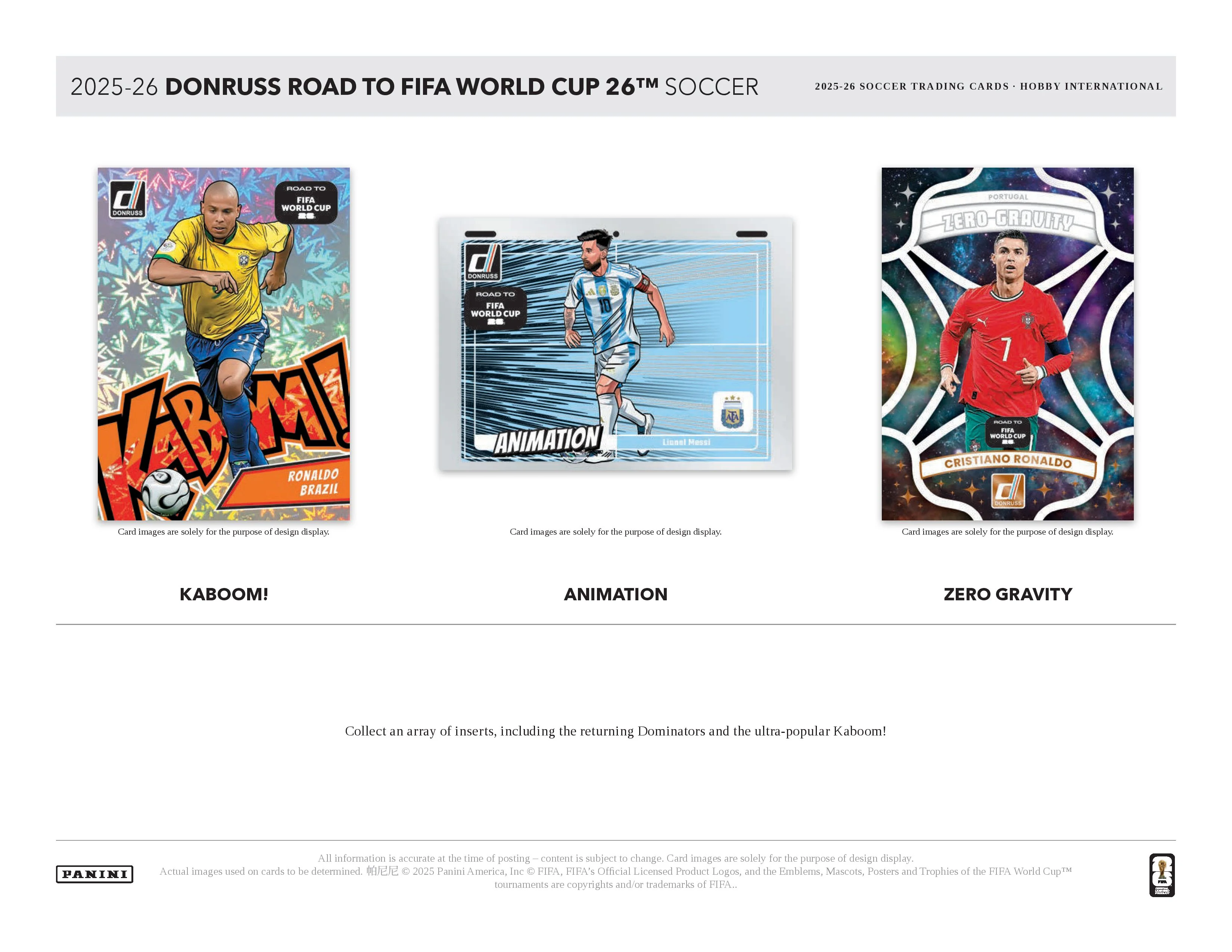 2025-26 Panini Donruss Road to World Cup Soccer Hobby International Box - Image 4