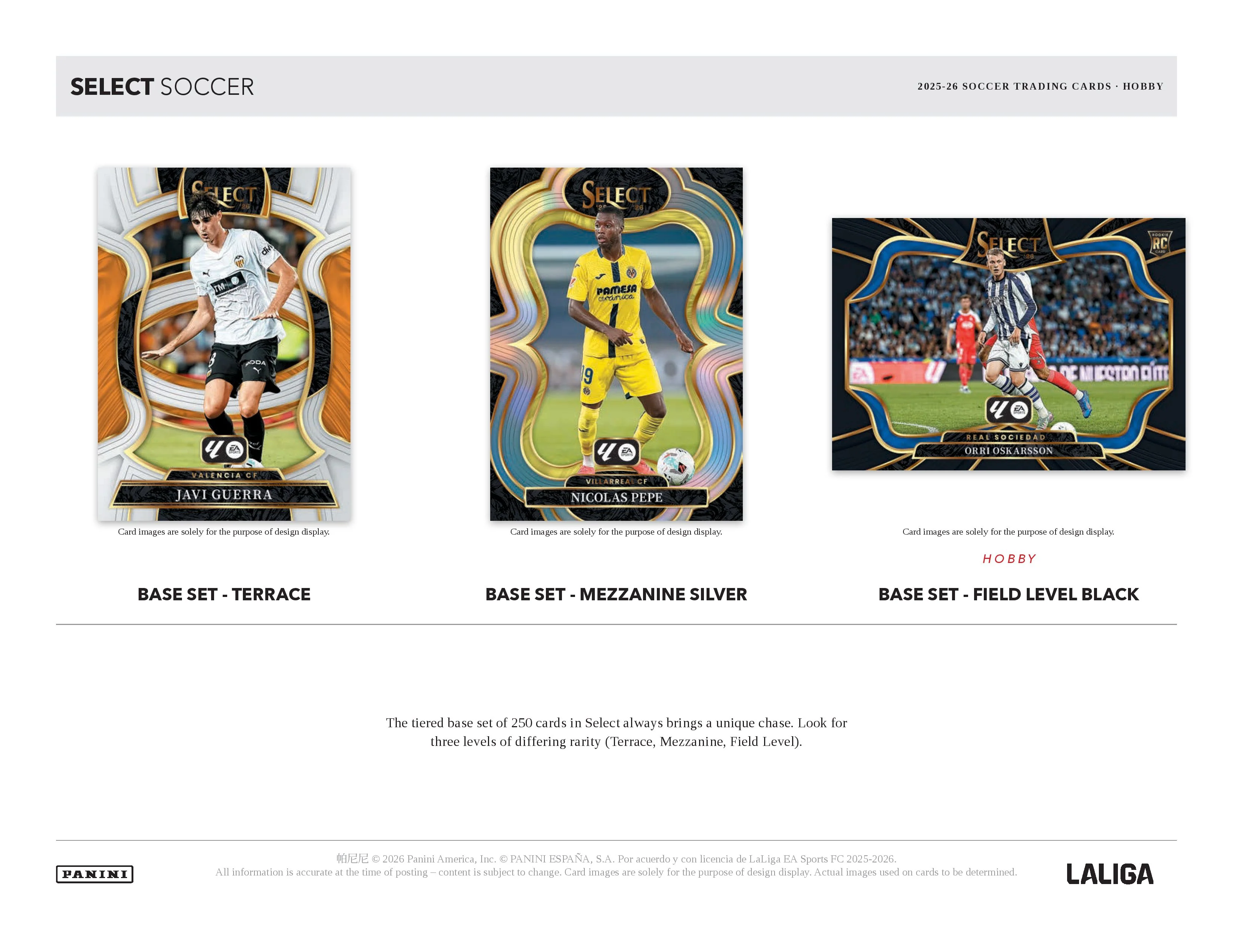 2025-26 Panini Select La Liga Soccer Hobby Box - Image 3