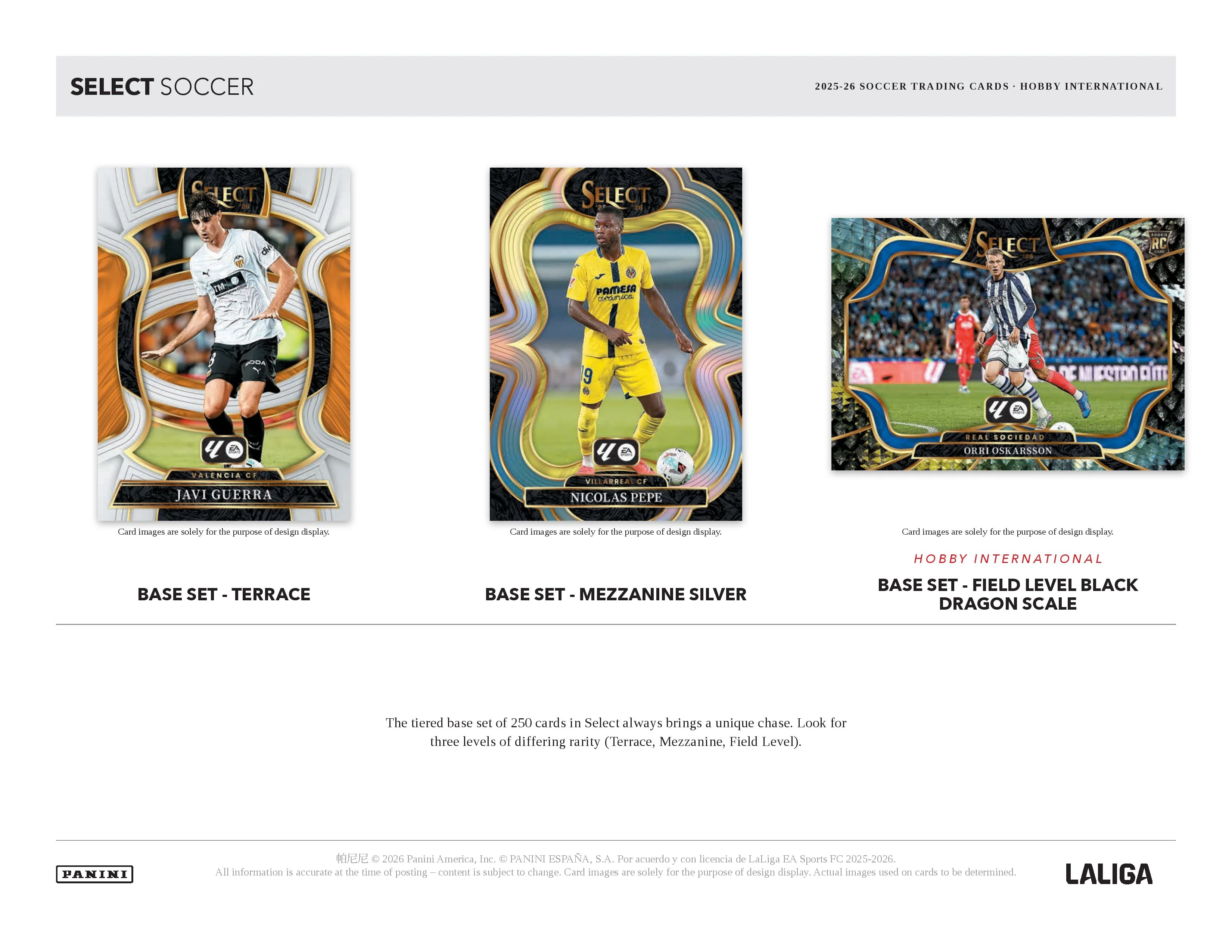 2025-26 Panini Select La Liga Soccer International Hobby Box - Image 3