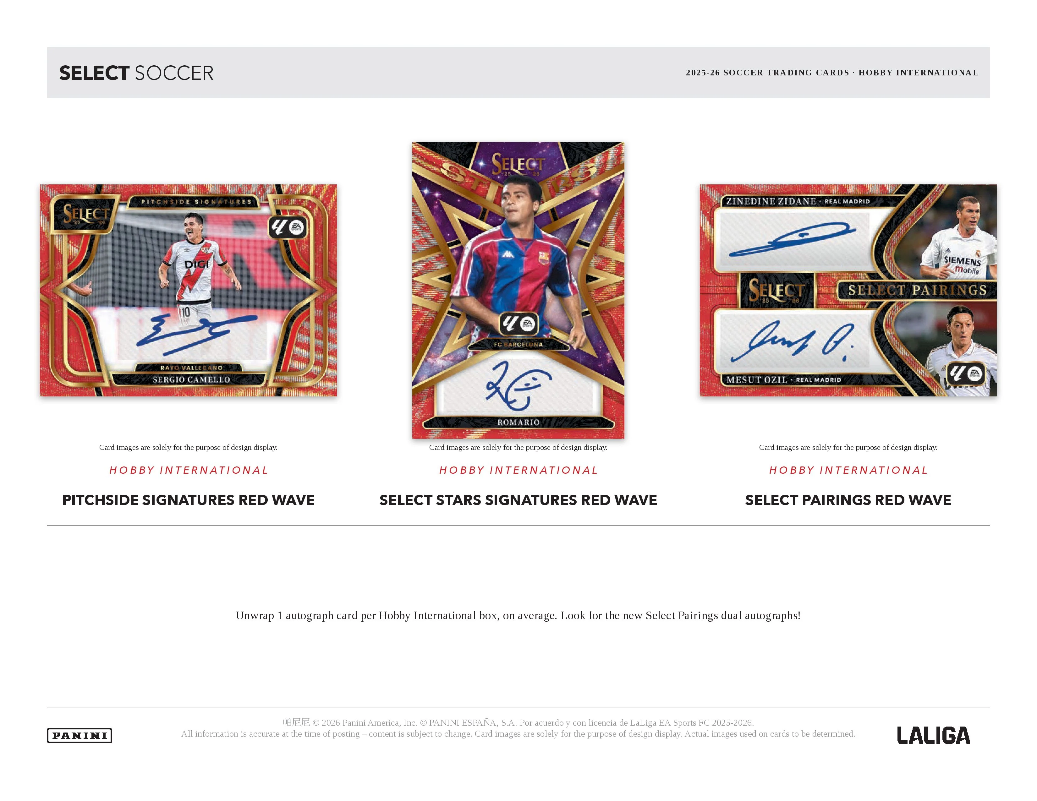 2025-26 Panini Select La Liga Soccer International Hobby Box - Image 5