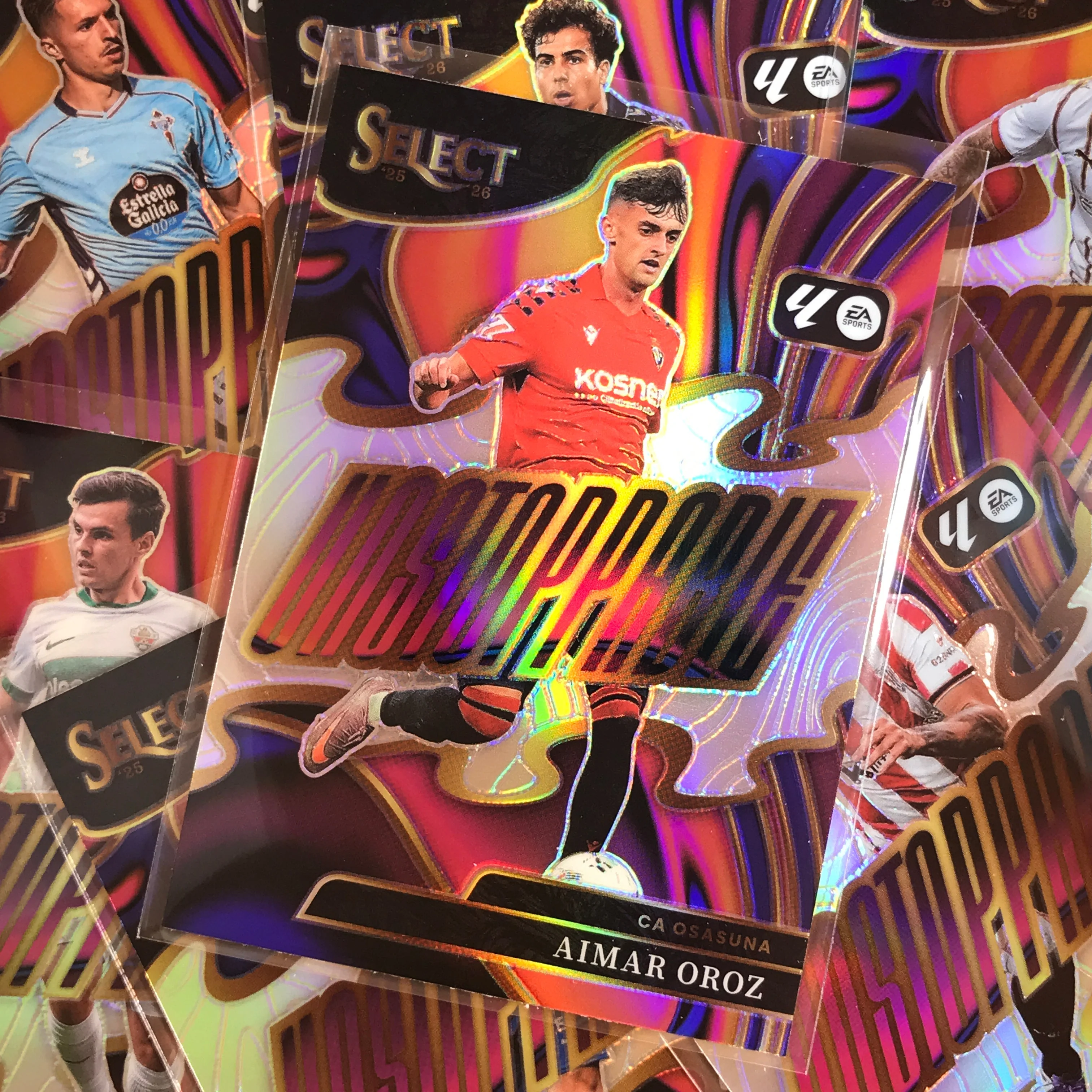2025-26 Select La Liga LUIS RIOJA Unstoppable Silver #19