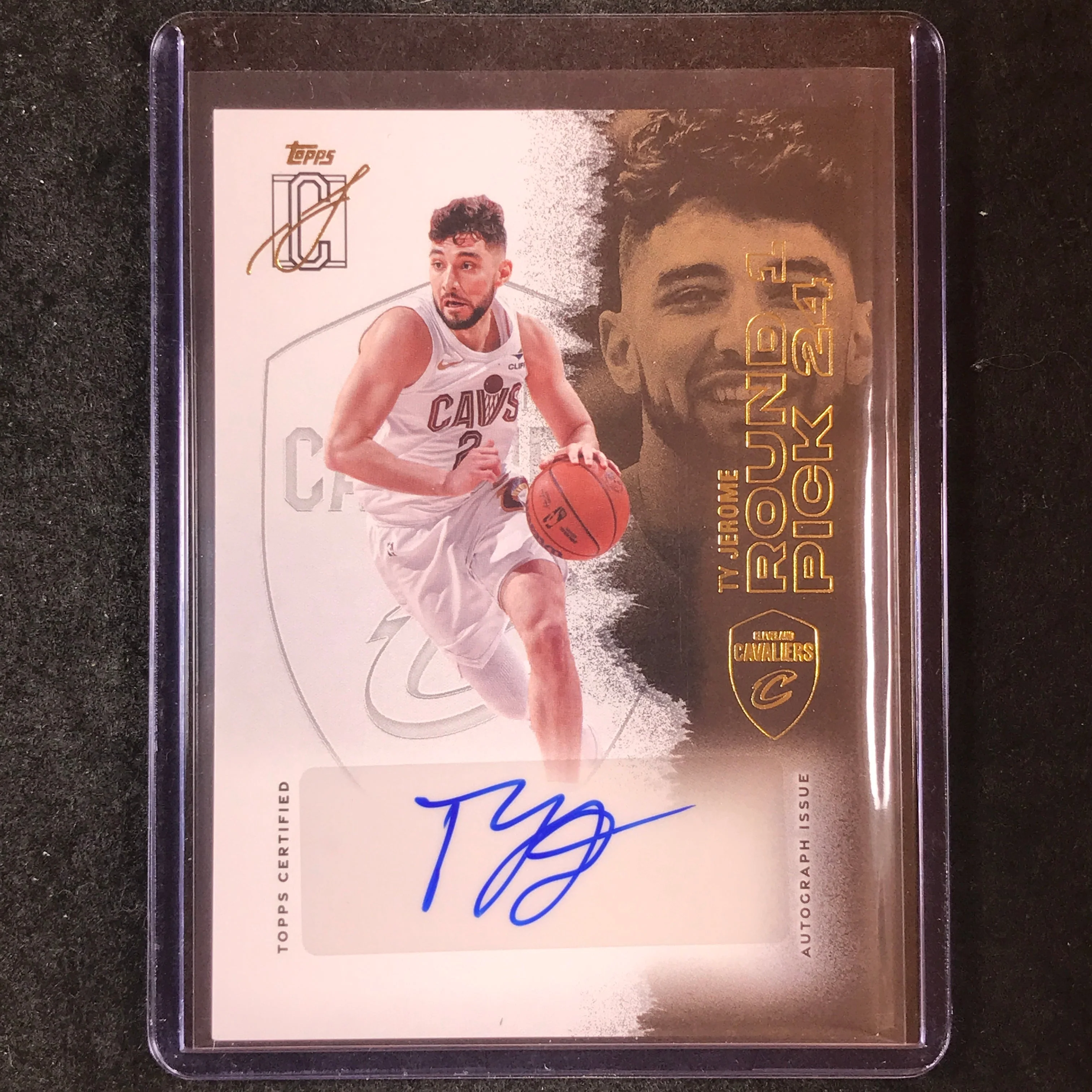 2025-26 Topps Signature Class TY JEROME Veteran Class Auto #TJ