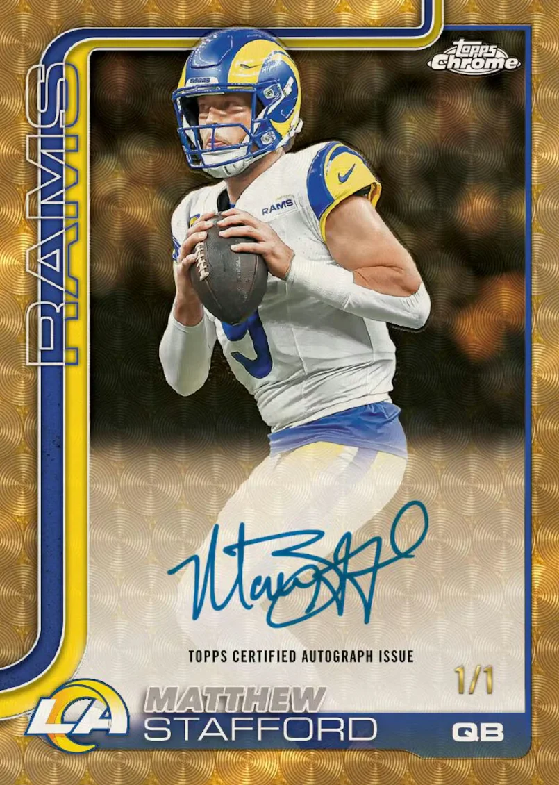 2025 Topps Chrome Football Blaster Box - Image 20