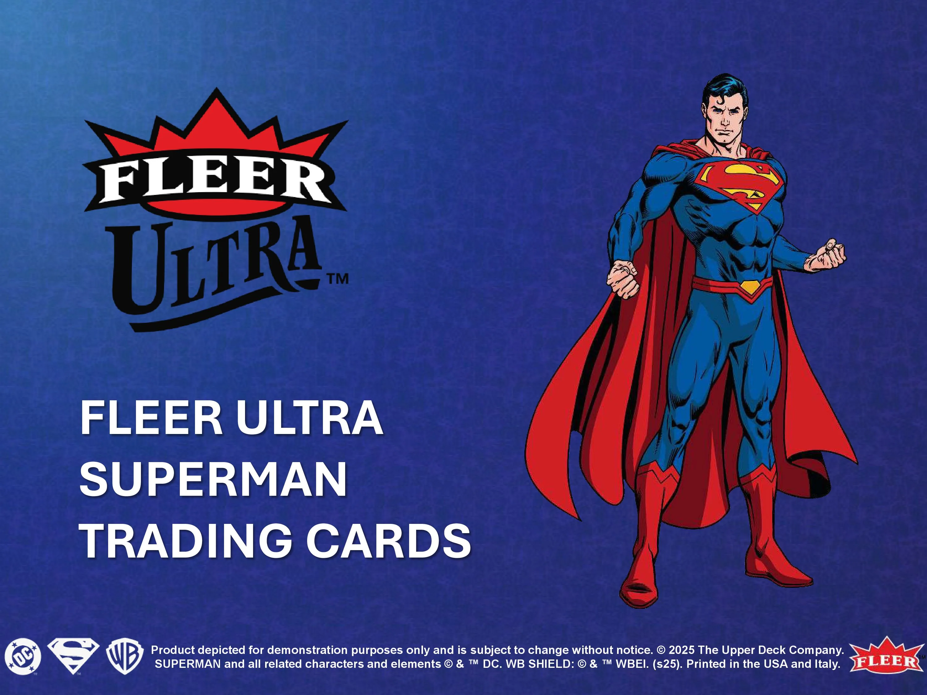 2025 Upper Deck Fleer Ultra Superman Hobby 1 Box Opening - #32025・Random Pack (Apr 10 12pm)