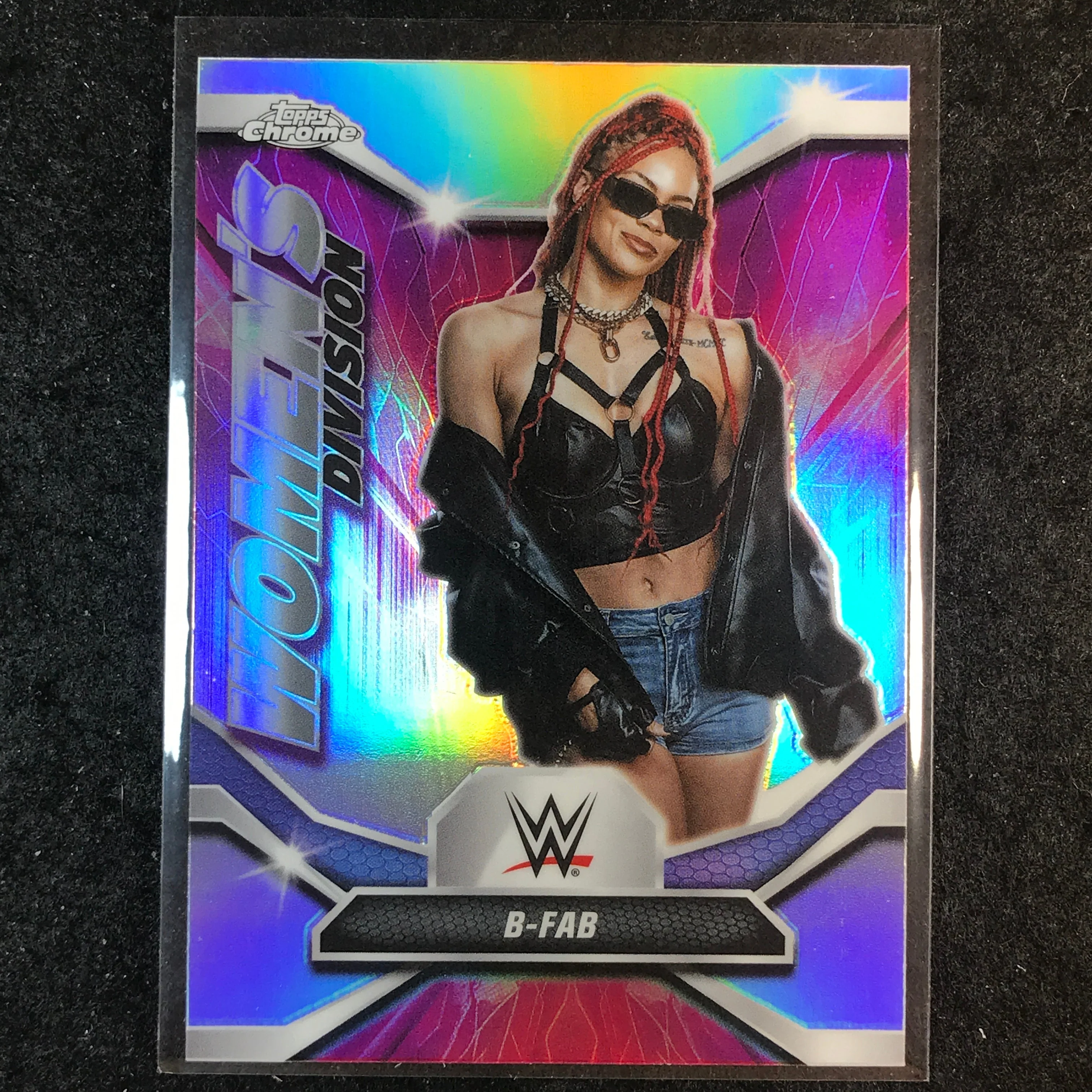 2026 Topps Chrome WWE B-FAB Women's Division Refractor #WDV-35