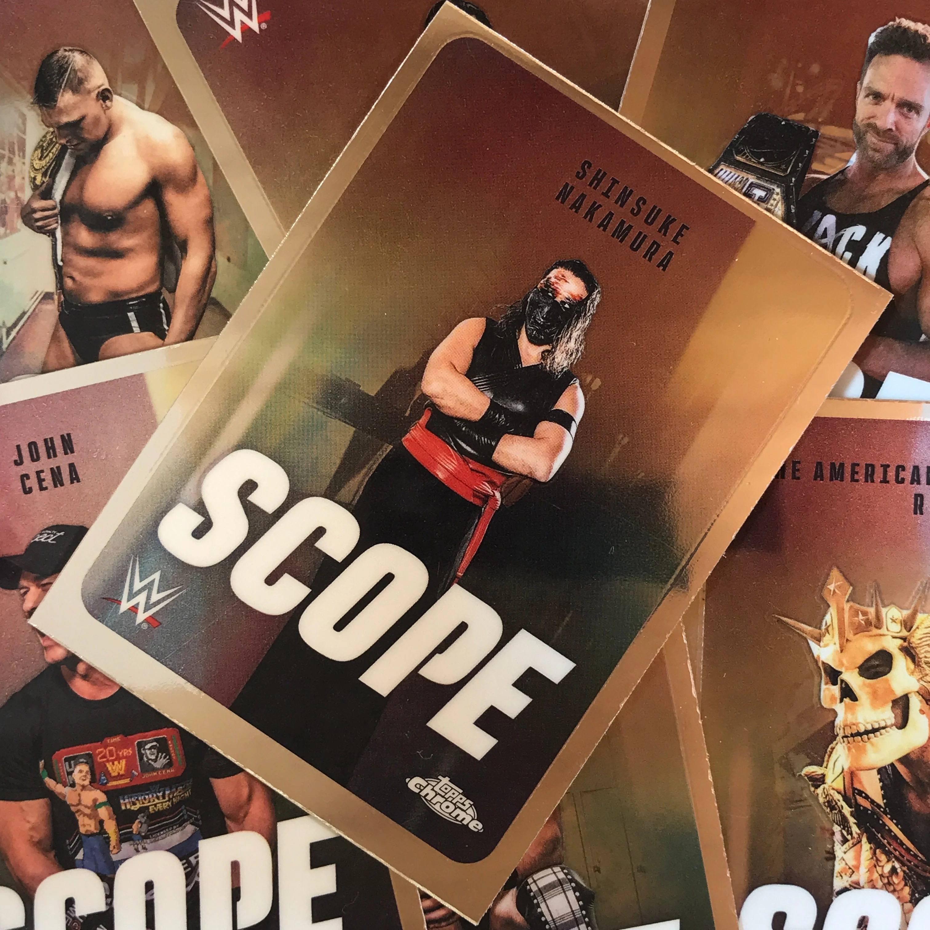 2026 Topps Chrome WWE REY MYSTERIO Scope Base #SCO-26