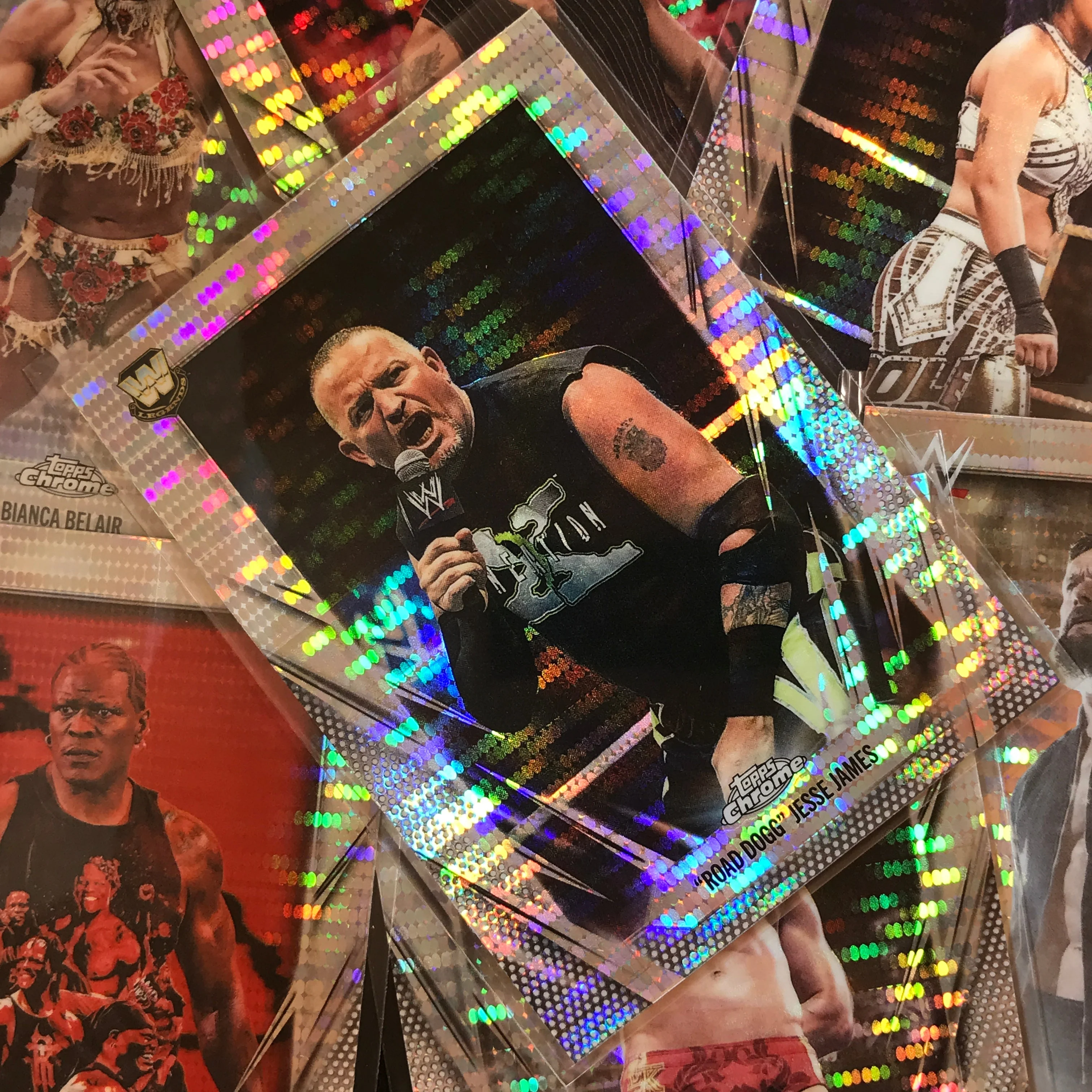 2026 Topps Chrome WWE WES LEE Base Sonar #180