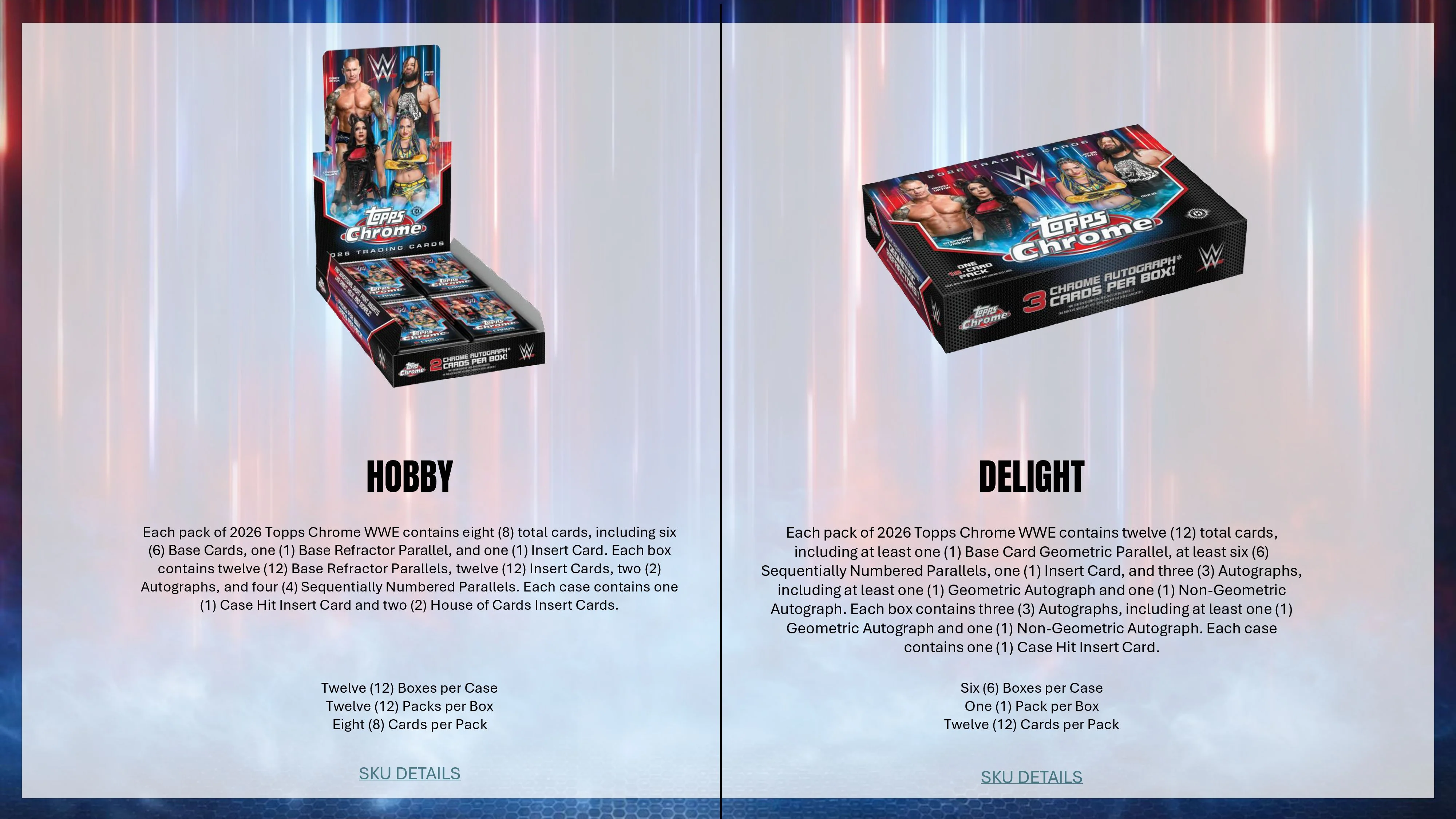 2026 Topps Chrome WWE Wrestling Mega Box - Image 4