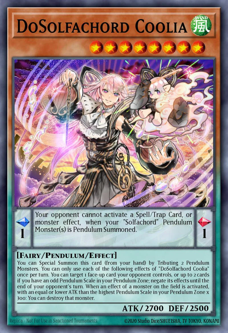 [ULTIMATE RARE]  DoSolfachord Coolia - RA05-EN018 - 1st Edition